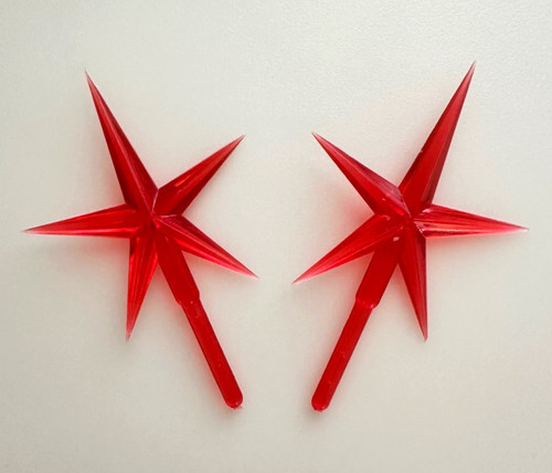 Grandi stelle rosse topper - 2,
