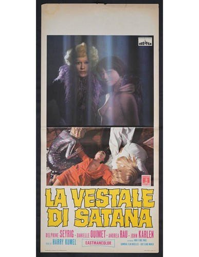 Locandina vestale satana - locandina,
