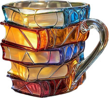 Tazza Da Caffè Con Libro