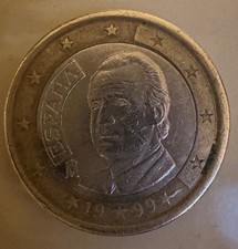 Moneta 1 euro Spagna 1999