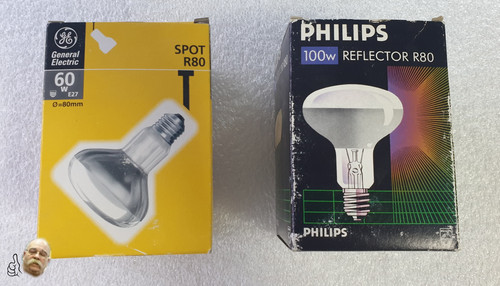 Lampada spot reflector r80 - spot,