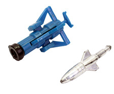 BAXINGER COSMORANGER GALACTIC GALE DX MISSILE LOT J9-II ROBOT USATO FR1 83911