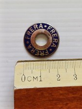 Frera biciclette fregio smaltato stemma patacchino manubrio originale