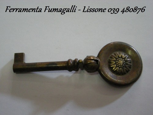 H0001 chiave ottone bronzo - ottone,