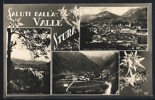 Cartolina valle stura - cartolina,