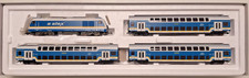 26572 Märklin H0 "Alex confezione treno" set treno/locomotiva con 3 vagoni passeggeri Epoca 4 scatola originale