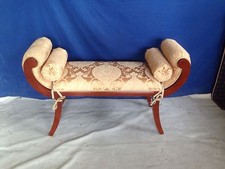 DIVANETTO DORMOUSE PANCHETTA IMBOTTITA  INGRESSO  PROFILI  IN FOGLIA ORO