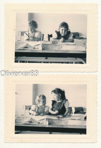 Foto epoca 2 bambine - 2,