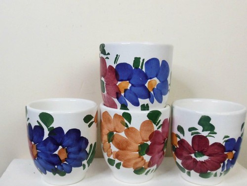 Set vintage ceramic juice - set, of