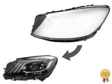 Guscio Cover Lente Vetro Fanale LED Xenon Classe W222 2018-2020 SX  LATO GUIDA