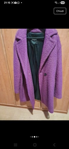 Cappotto lungo desigual colore - cappotto,