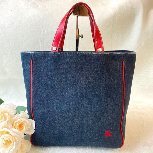 Borsa burberry blu etichetta - borsa,
