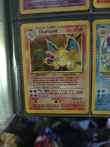Carta pokemon charizard - pokemon,