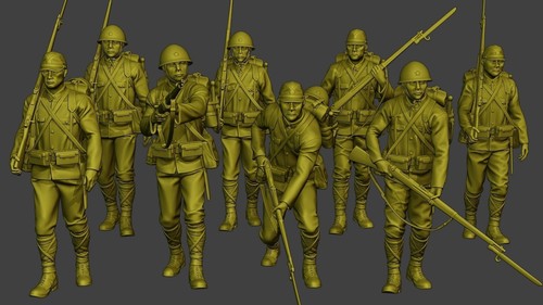 Modellino soldatini figure - modellino,