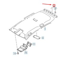 VW Golf 5G MK7 Tetto Cielo