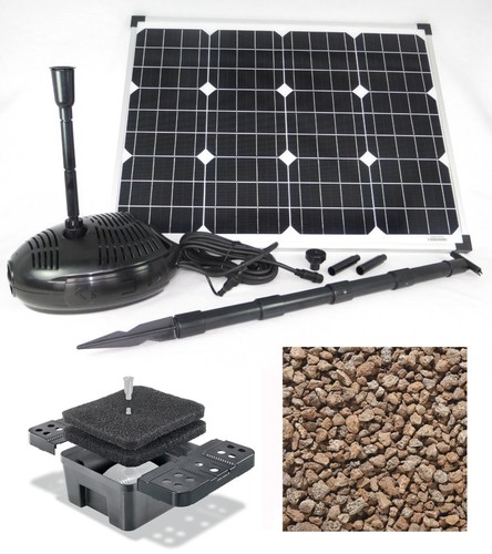 Pompa solare per laghetto w - per,
