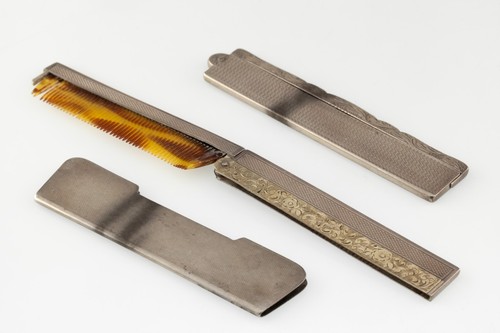 Antico argento barbiere - barbiere, set
