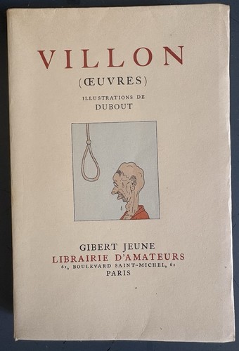 Villon oeuvres illustrations - -,