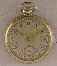 Orologio da tasca placcato oro