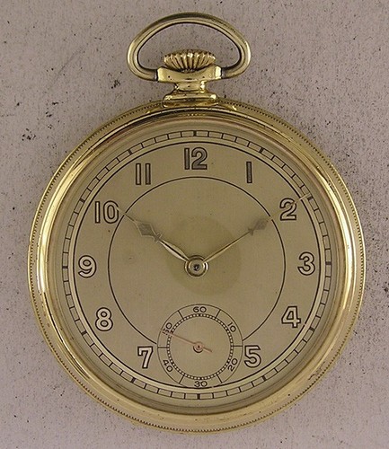 Orologio tasca placcato - da,