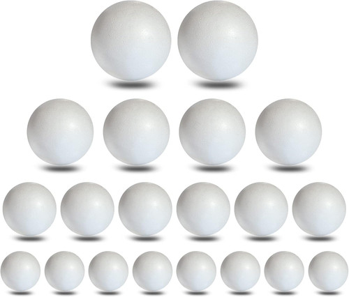 Palline polistirolo miste - palline,