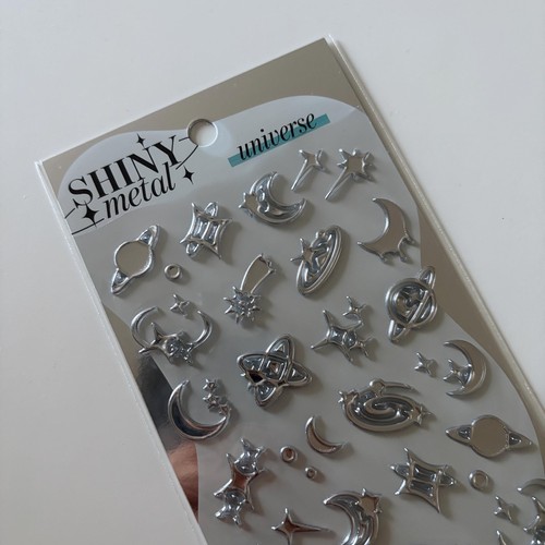 Foglio adesivo stella cuore - foglio,
