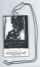 Pass backstage Keith Richards