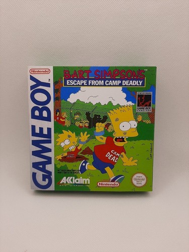 Game boy bart simpson s - boy,