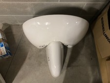 Lavandino/lavabo da 80cm, sospeso e completo di miscelatore Dolomite