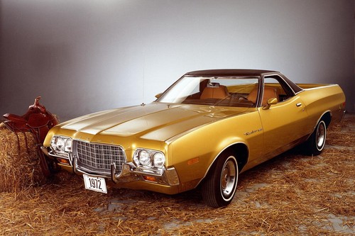 Ford ranchero tan - tan, 1972