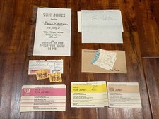 Raro lotto firme Tom Jones