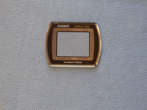 Casio casiotron world time - casio,