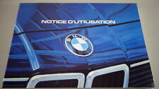 Avviso D'Utilizzo BMW Serie 7 E23 728I - 732I - 735I - 745I 08/1982