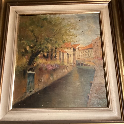 Dipinto milano naviglio - naviglio,