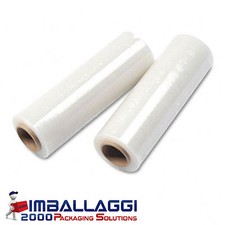 FILM ESTENSIBILE MANUALE  BIANCO 6 ROTOLi PELLICOLA FASCIA PALLET