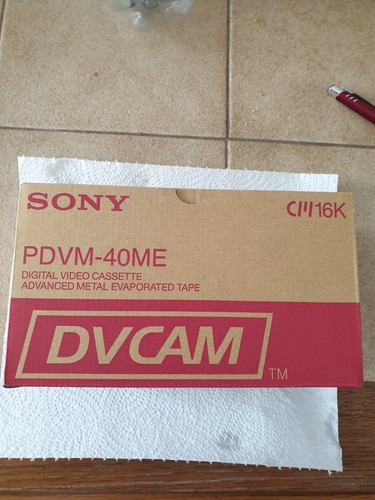 Sony pdvm 40me cassetta - sony,