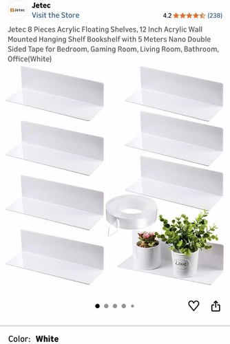 Pezzi scaffali galleggianti - 8,