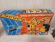 RARISSIMA - Gru da costruzione JOUSTRA vintage anni 70 in scatola - elettronica funzionante