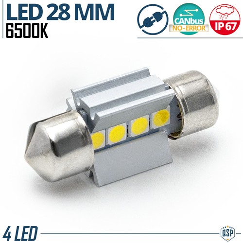Lampadina led siluro 28mm - siluro,