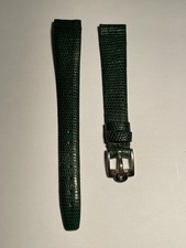 Cinturino Omega Vintage Con Fibbia Originale. 14 mm - Fibbia 10 mm In Lucertola