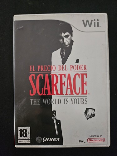 Juego wii scarface the - -, world