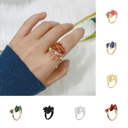 Anello drago regolabile - anello,