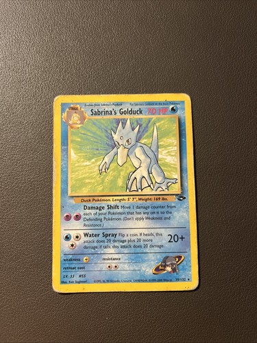 Carta pokémon sabrina s - -, sabrina's