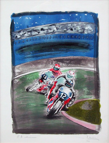 Mario russo 50x70 serigrafia - mario,