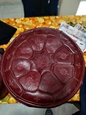 pouf contenitore pelle