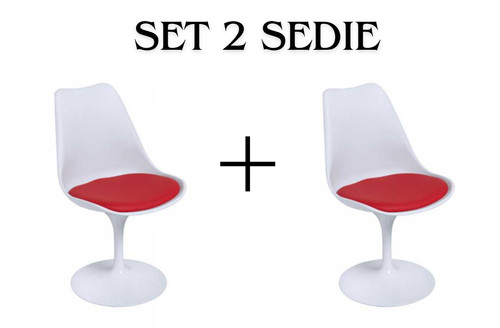 Sedie tulipano girevoli - sedie,