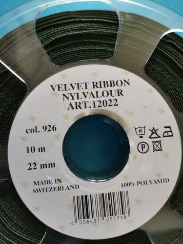 Nastro velluto fermo - h., mm