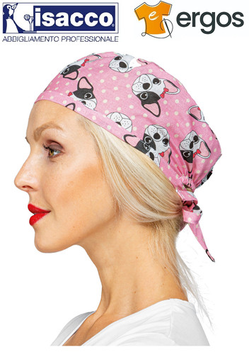 Isacco bandana fantasia pink - isacco,