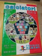 Raro ALBUM Figurine Calciatori Panini 1974/75 Completo In Buone Condizioni Vedi 