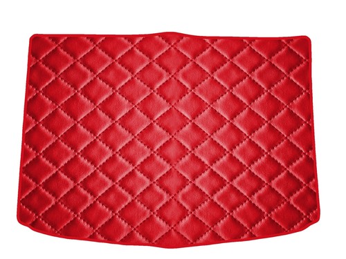 Ecopelle rosso tappetini - ecopelle, rosso,